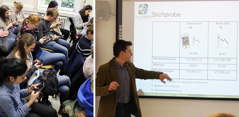 Vortrag von Prof. Schaal zum Biologielernen mit dem Smartphone